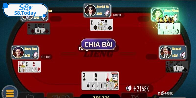 Cách Chơi Mậu Binh Và Mẹo Thắng Hiệu Quả Cho Người Mới 12 Các hành động trong ván Liêng