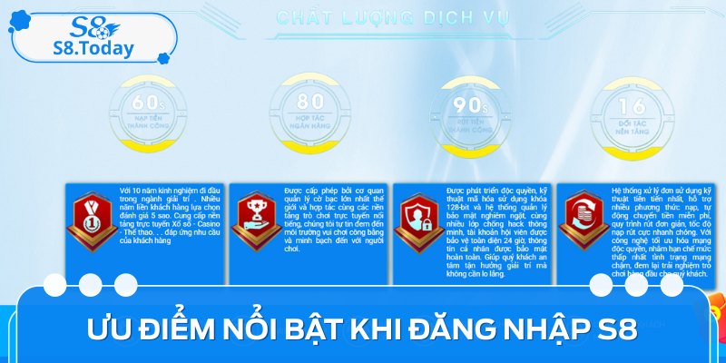 Từng Bước Đăng Nhập S8 Đơn Giản Dành Cho Người Mới Bắt Đầu 1 Nhận nhiều ưu điểm nổi bật khi thực hiện đăng nhập S8